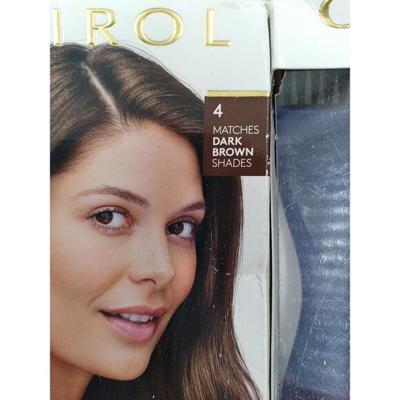 (3) Pack Clairol Nice N Easy Root Touch-Up Kit Hair Color 4 Dark Brown Shades - Picture 3 of 5